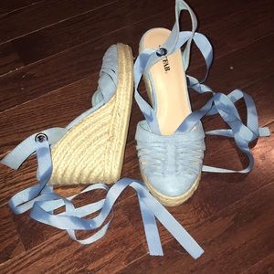 Just Fab Wrap Wedges